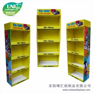WH18F006-kids-shoes-floor-display-made-in-China